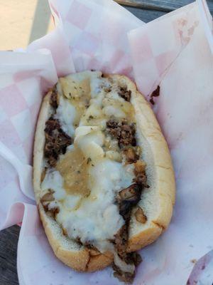 Parmesan Garlic Cheesesteak