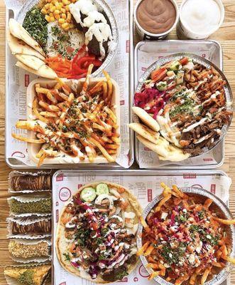 Döner Kebab, Pita Wraps, Bowls, Turkish Street Fries, Homemade Baklava & more at DönerG!