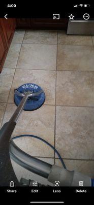 Tile and grout cleaning