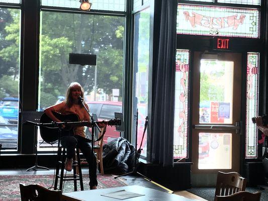 Stage Left Cafe in Woodstock, Illinois.