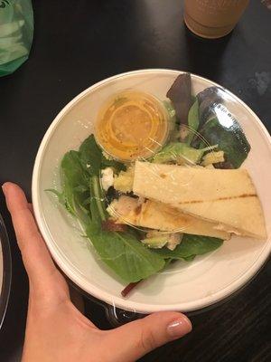 A disappointing overpriced $9 salad