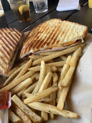 Turkey Bacon Club Panini