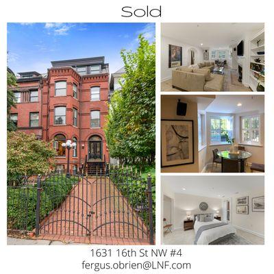 Sold this semi-staged garden level 1400 SF 2 bed/2 bath condo while also finding my seller a retirement condo at the waterfront.