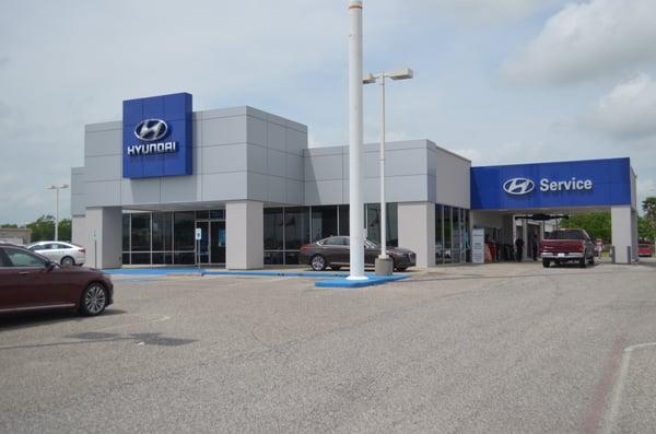 The brand new look of baytown Hyundai