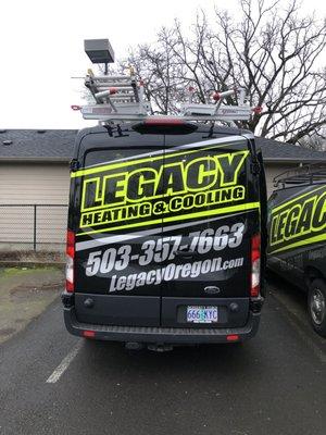 We also do Heating and cooling.