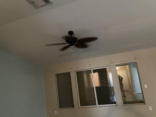 Ceiling fan removed replaced with chandelier pic 5/8