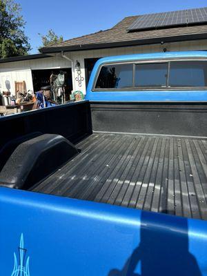 Bed of truck