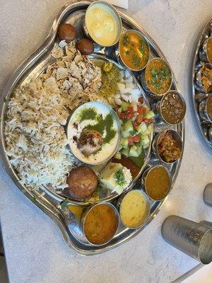 Sunday special thali