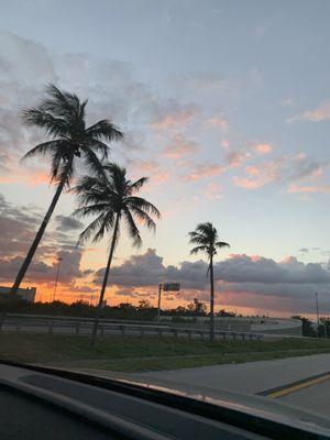 Parking lot of Silvercar