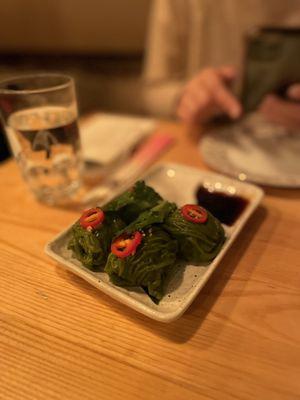 Steamed Vegetable Dumplings