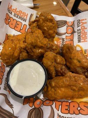 Hot Buffalo wings