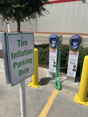 Free nitrogen for your tires. Thank you Costco