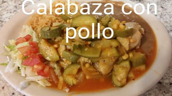 CALABAZA CON POLLO