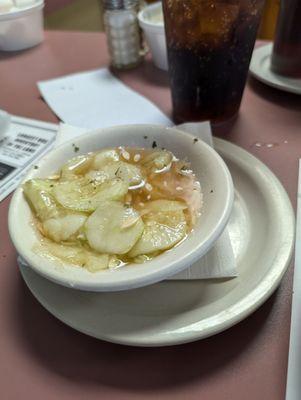 Cucumber salad