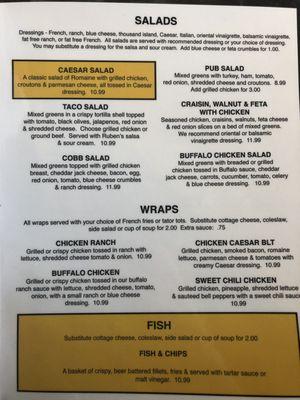 Menu.