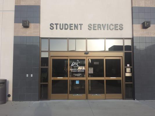 Student services on campus