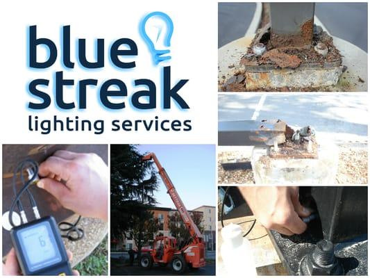 Light Pole Stability Inspections & Repairs