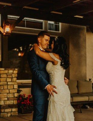 Wedding day haircut