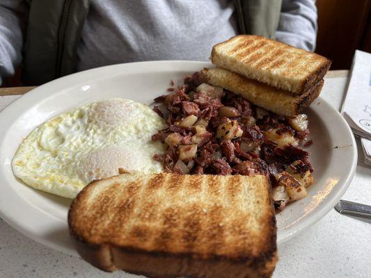 Homemade hash