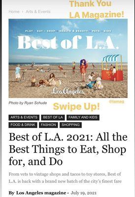 The Joneses made best of LA 2021!