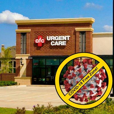 AFC Urgent Care Richmond is your Daily Dinsinfected and Meticulously Cleaned and organized COVID-19 Free Clinic!