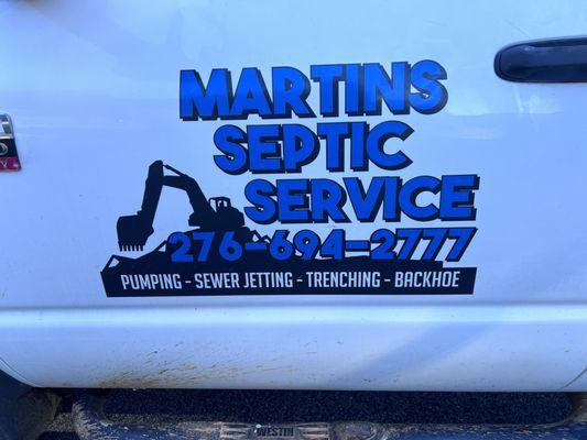 Martins Septic Service