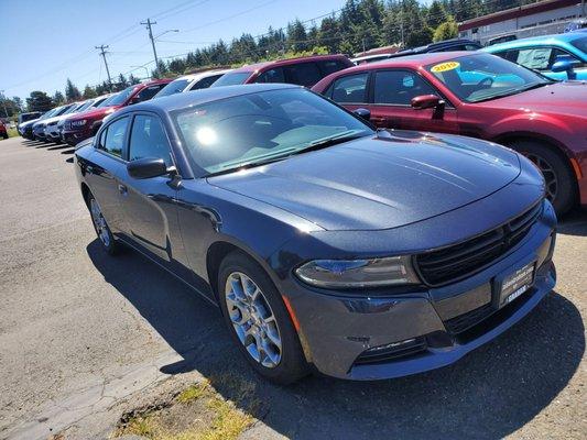 My new car on the lot.