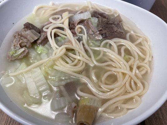 062. Beef Noodle Soup with Clear Soup