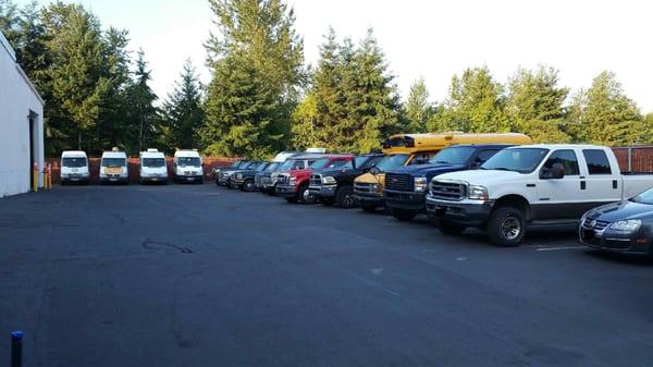 A large variety of vehicles are repaired at AG Automotive in Portland, OR