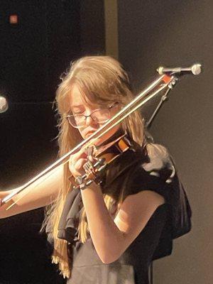 Juliana performing at Spring Recital