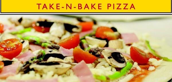 Take and Bake in your oven. Hot and fresh.