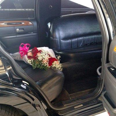 Valentine's day at Black Pearl Limo starts like this!!