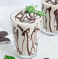 chocolate peppermint smoothie