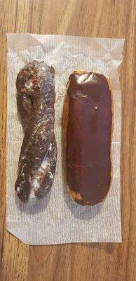 Chocolate stick & Boston cream