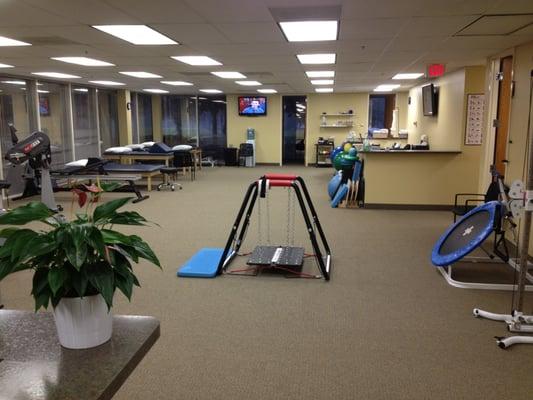 Exercise area in the clinic