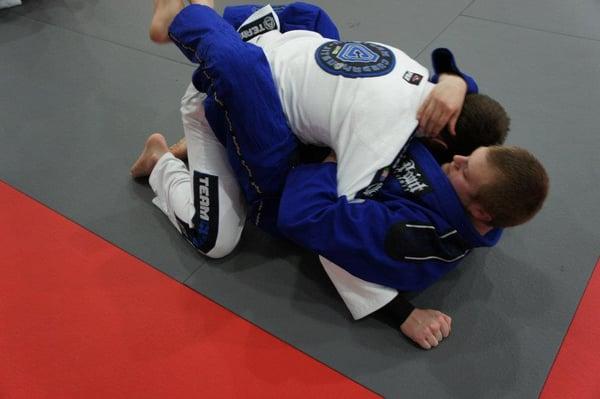 Brazilian Jiu Jitsu training