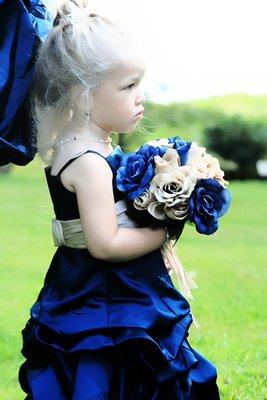 Flower Girl at Wedding