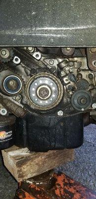 Timing belt replacement