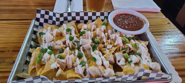 Chicken nachos