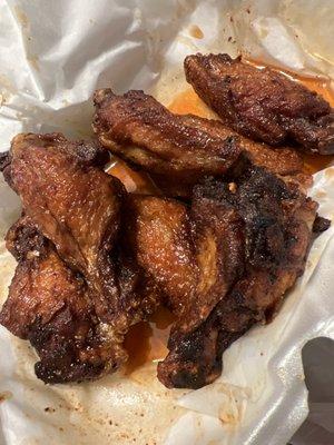 Hot honey wings