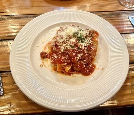 Tagliatelle alla Bolognese