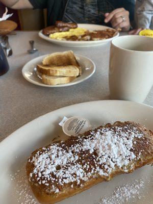 Bavarian French toast. I'd rather have regular