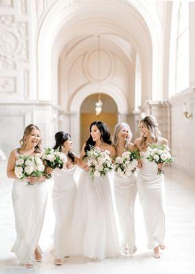 San Francisco City Hall Wedding, Fairmont Wedding; 
Wedding planning & Design: Blooming Wed; 

PC: Sarah Rubin Photography