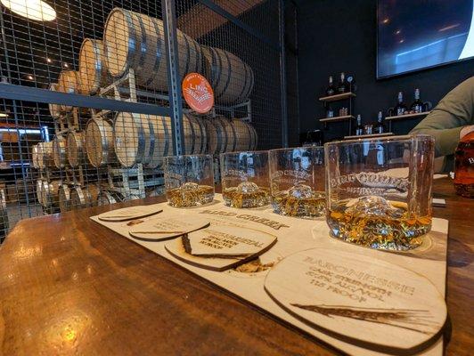 Whiskey tasting