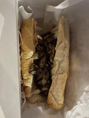 Beef Philly Cheesesteak