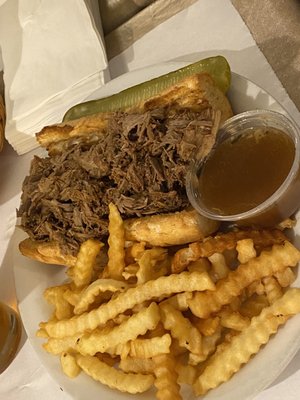 Italian beef and sausage