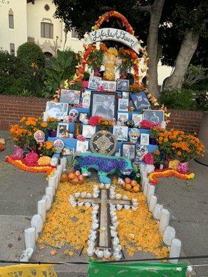 A Tribute Shrine. A Free Event.  Dia De Los Muertos ( Day of the Dead) November 1, 2019 in DTLA on Olivera Street