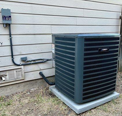 AC Condenser installation