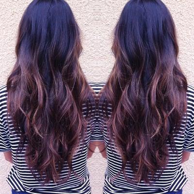 Full head balayage from Colton