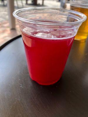 Prickly pear margarita mash beer